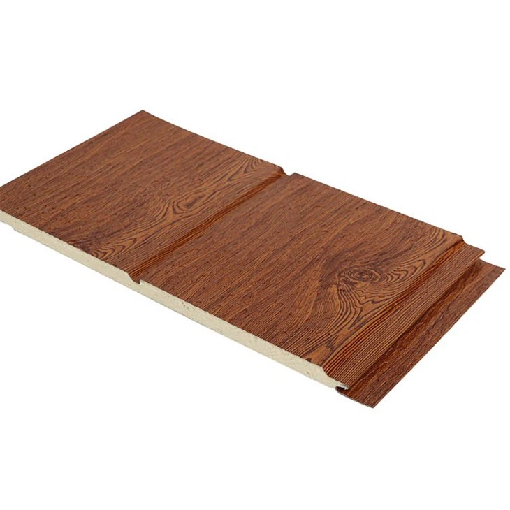 wood grain panel sandwich